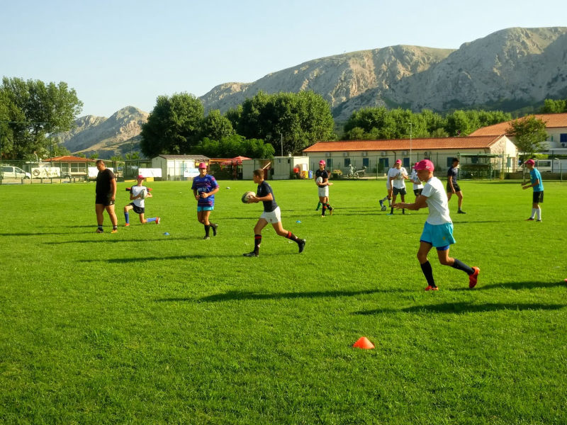 Rugby kamp Baška 25'