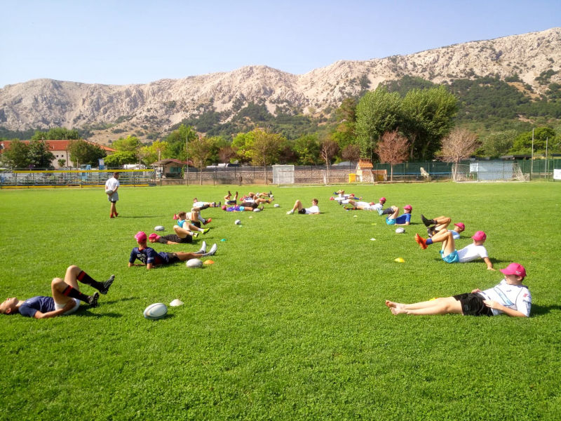 Rugby kamp Baška 25'