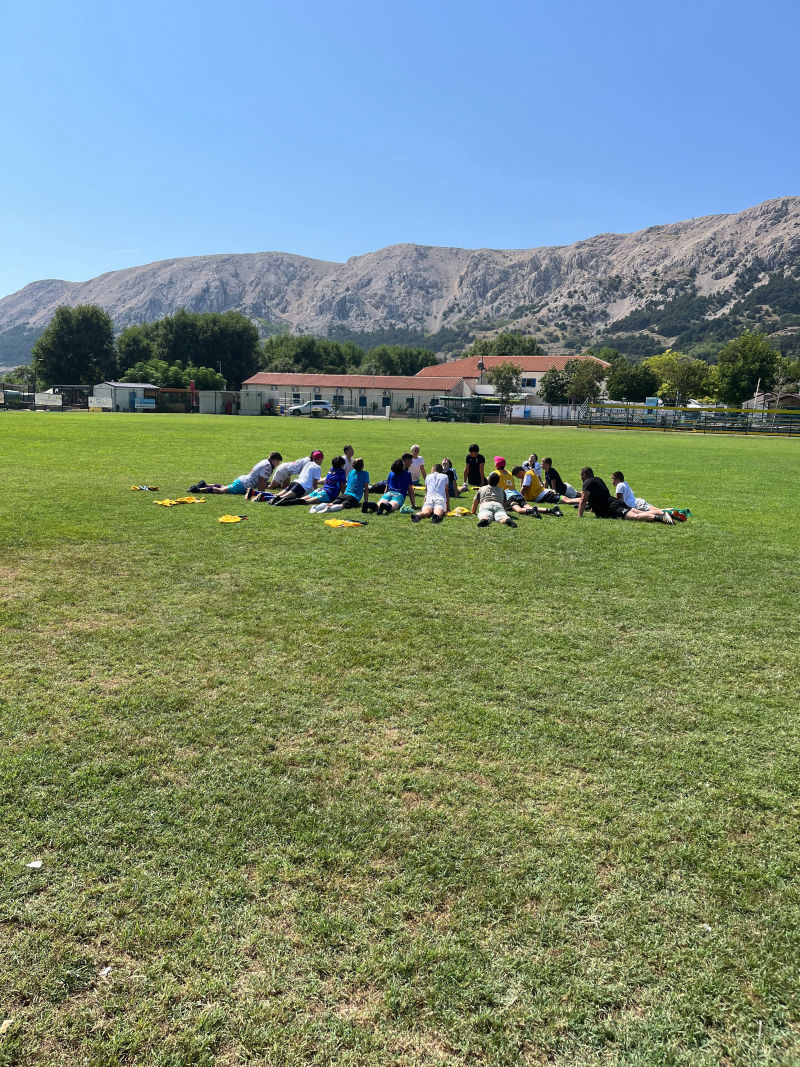 Rugby kamp Baška 25'