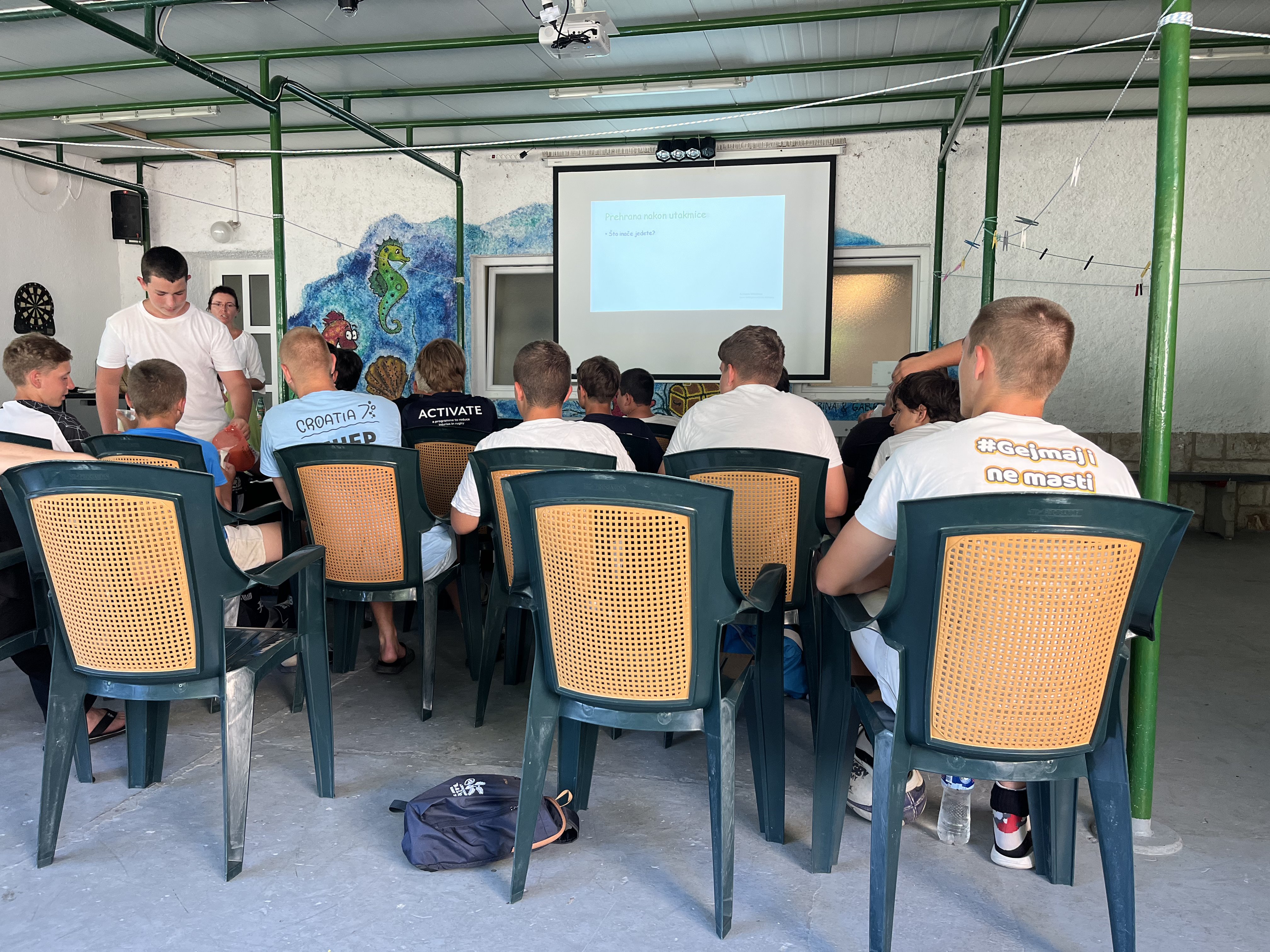 Rugby kamp Baška 25'