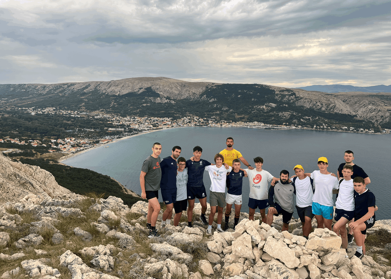 Rugby kamp Baška 25'