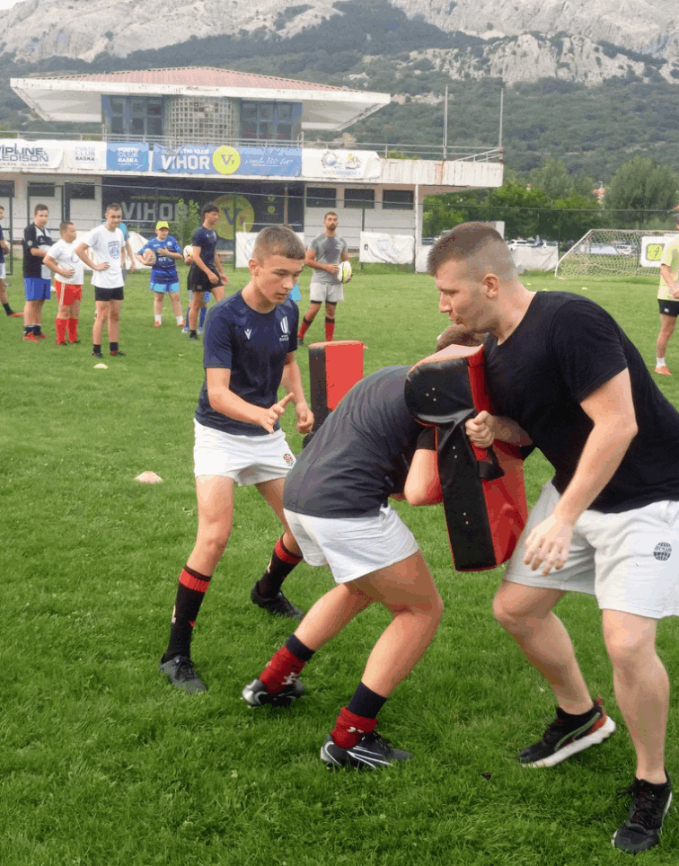 Rugby kamp Baška 25'